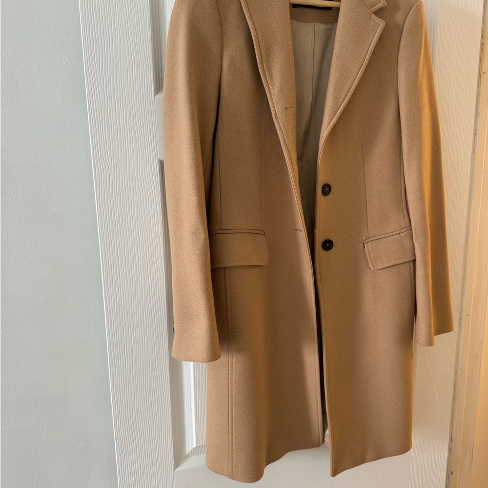 Zara Camel Women's Trench Coat
